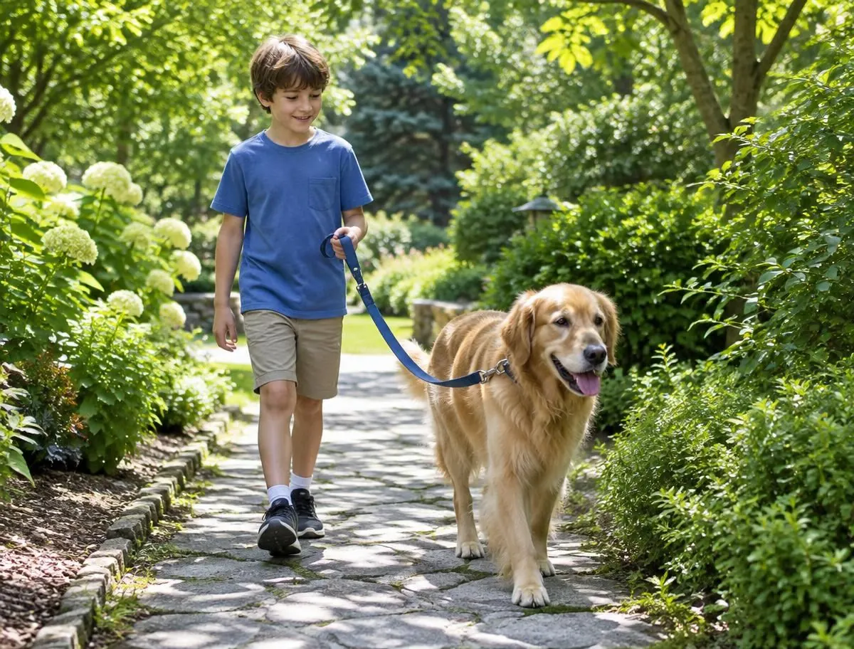 Wooded property edge where ticks live