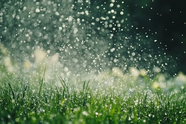Spring Lawn Watering